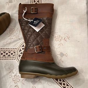 Sperry  Saltwater tall Nylon Duck boot